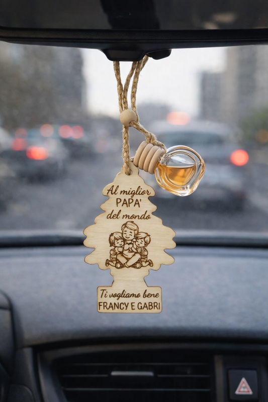 Arbre magique - Papà  con due maschietti