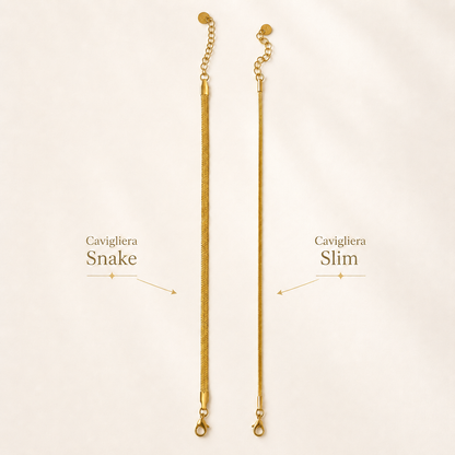 Cavigliera - Snake slim
