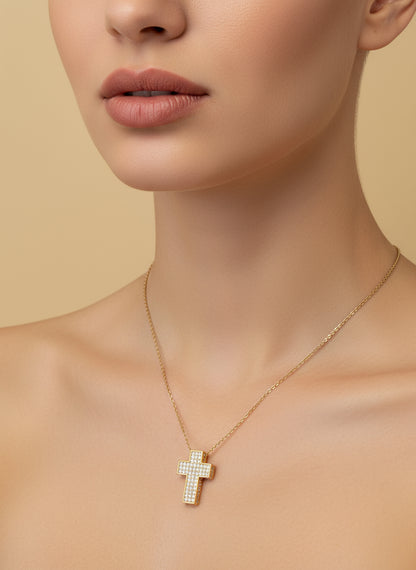 Collana "Shine Cross"