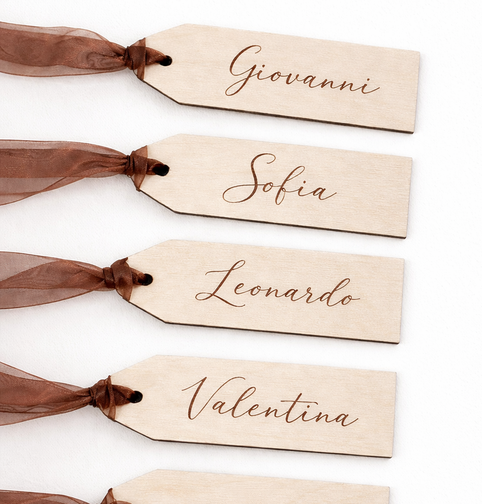 Segnaposto  - PERSONALIZZABILE