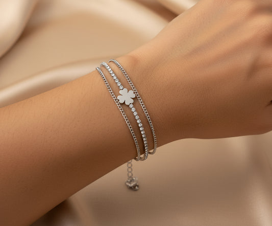 Bracciale “Trio fortuna”