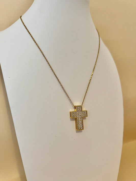 Collana "Shine Cross"