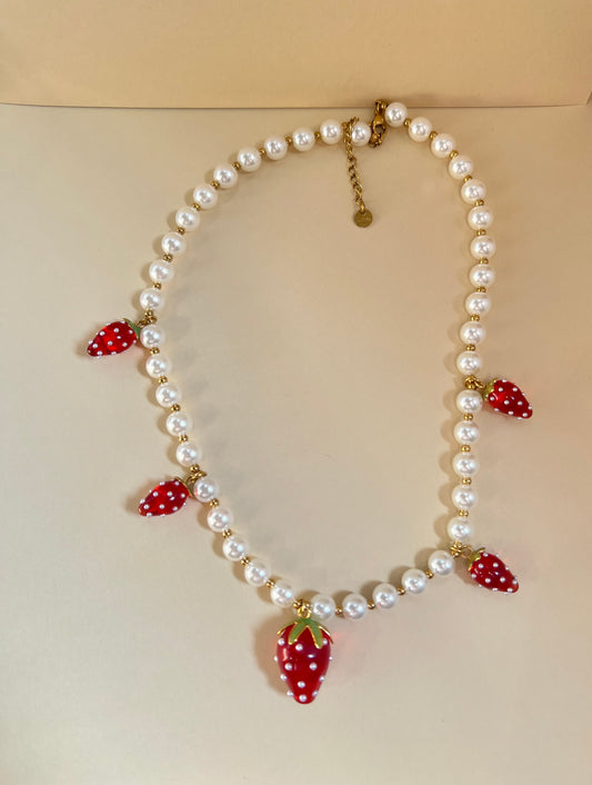 Collana “Fragole”